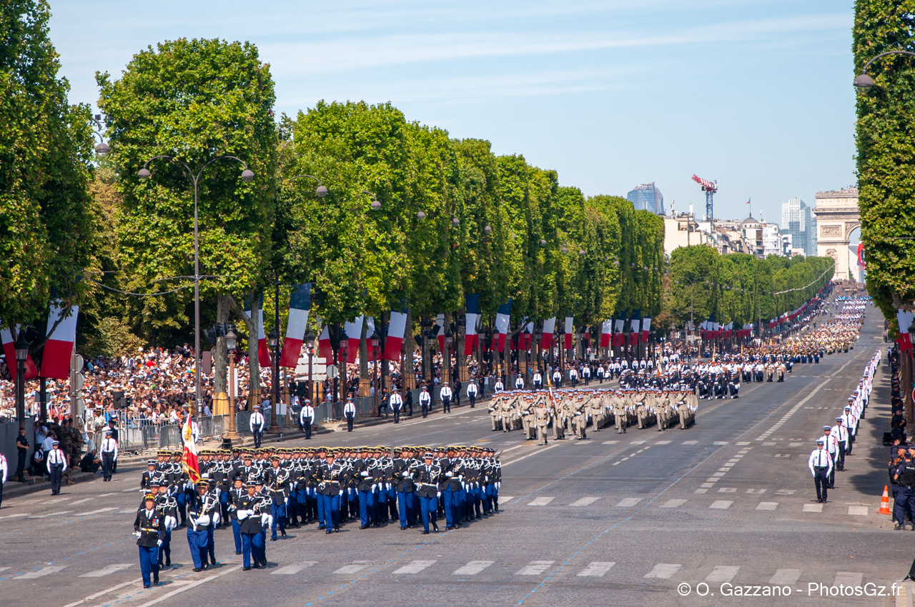 Défilé 14 juillet 2022 - Tribune présidentielle